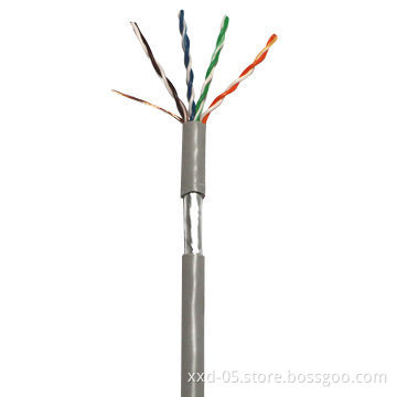 24AWG Cat5e FTP Patch Cord with PVC, LSZH, LDPE and Rip Wire JacketNew